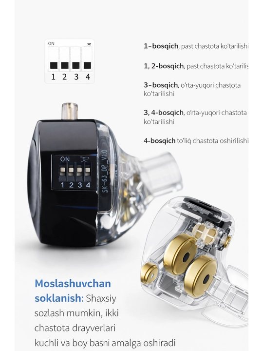 KZ Castor Pro проводные Hi-Fi IEM мониторные, с мощным басом и микрофоном наушники