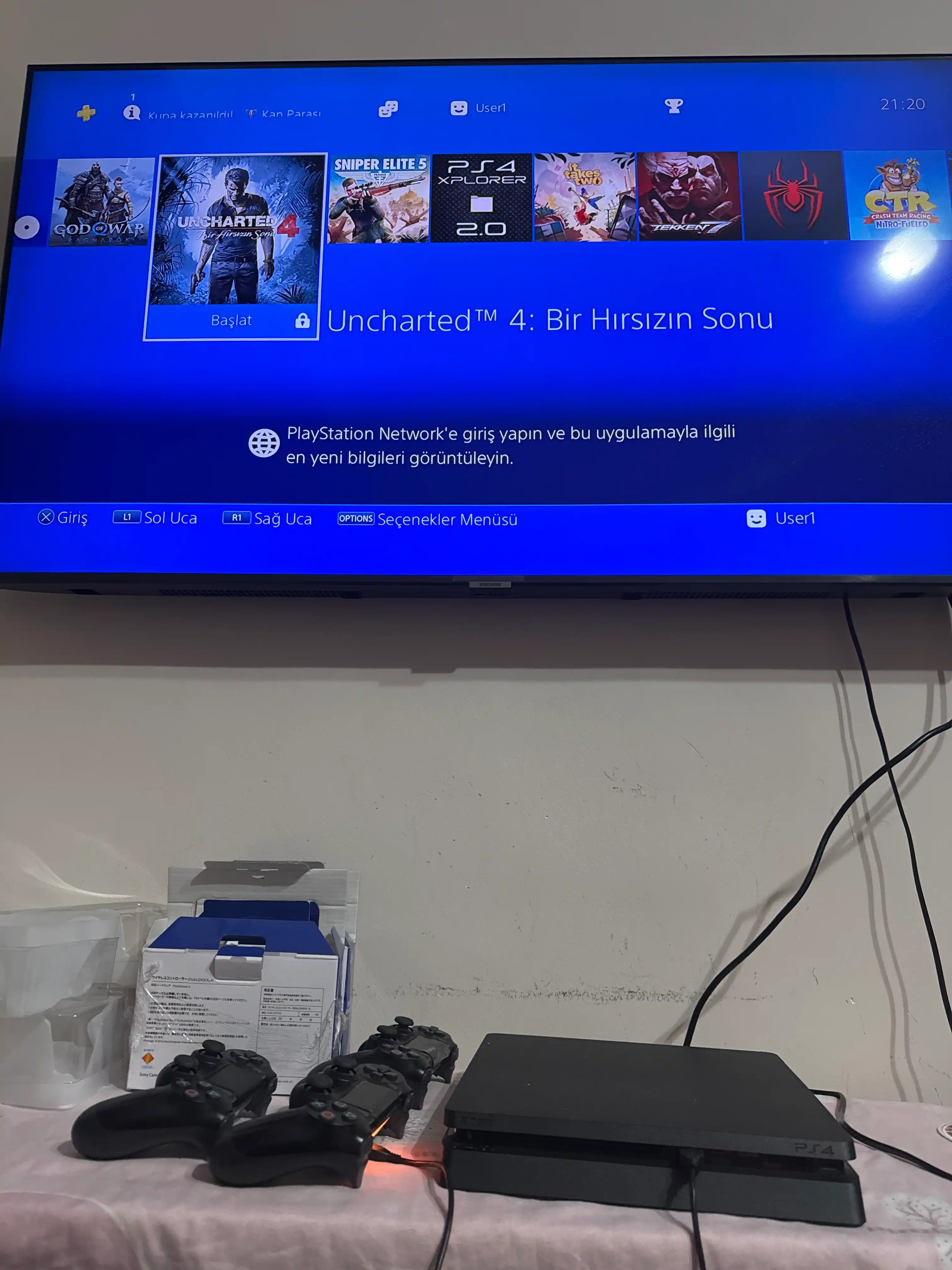 Игровая приставка Sony PlayStation 4 Slim/PRO 1ТБ, с 24 играми — GOLDHEN