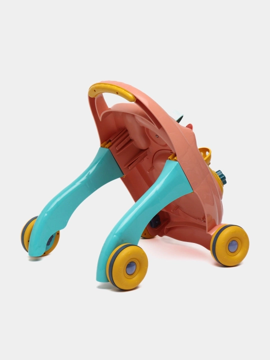 Sobebear Baby Walker yurgich-katalka, rivojlantiruvchi o'yinchoq 6oy+, tasodifiy rangda