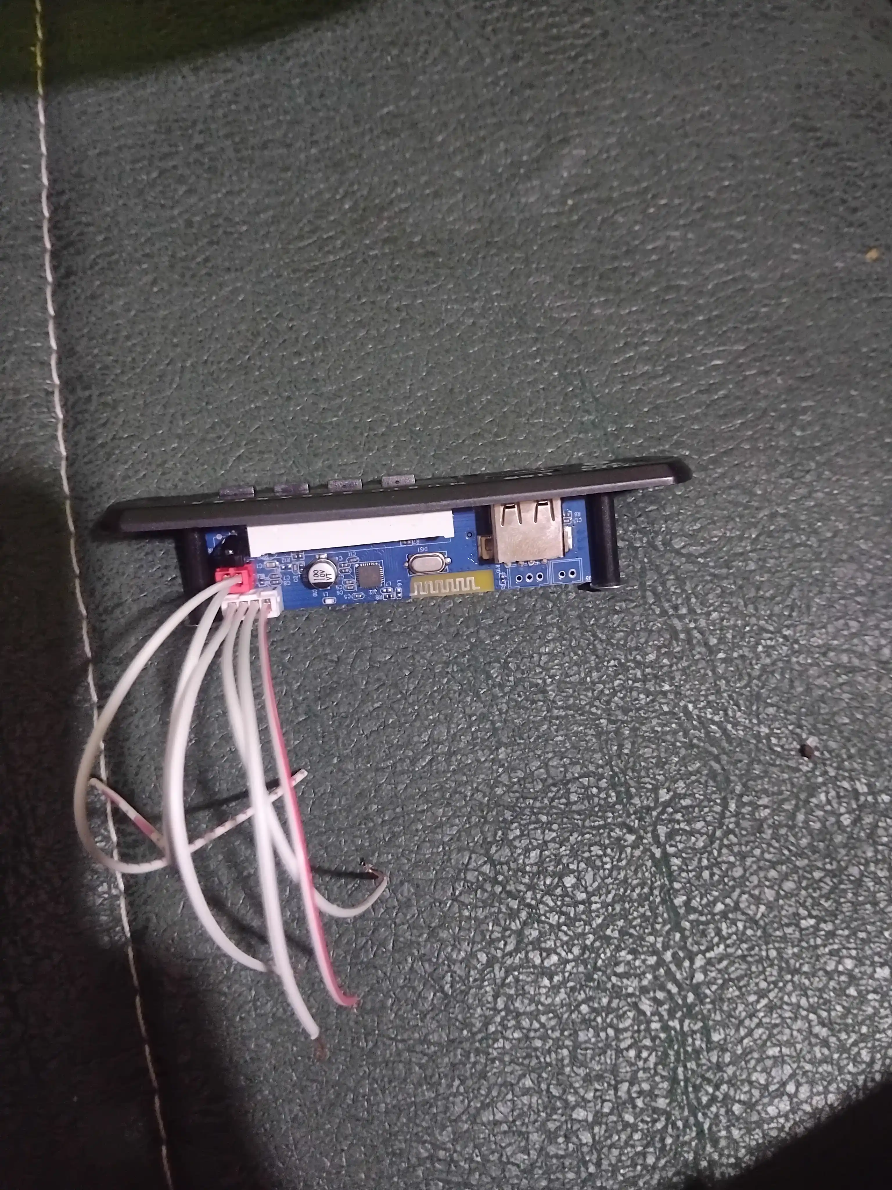 Mp3 modul, audiodekoder pultli, 12V, FM, AUX