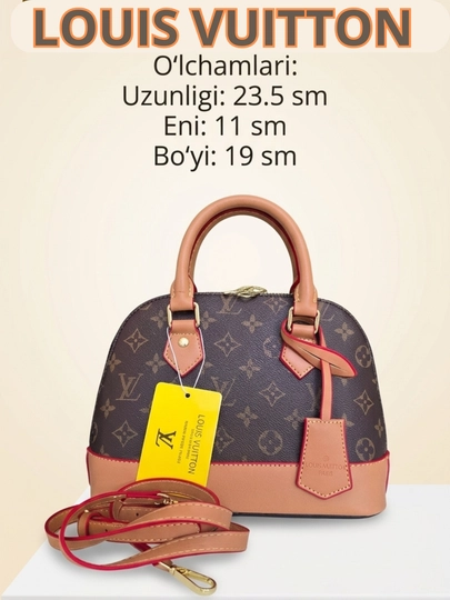 Женская сумка в стиле LOUIS VUITTON кросс-боди, через плечо из эко кожи — GERBO-LOUIS-ЖЕЛТ
