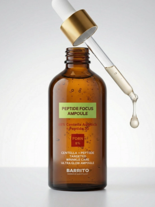 BARRITO Peptide Focus Ampoule 100 мл  антивозраст сыворотка с пептидами лифтинг увлажнение - 