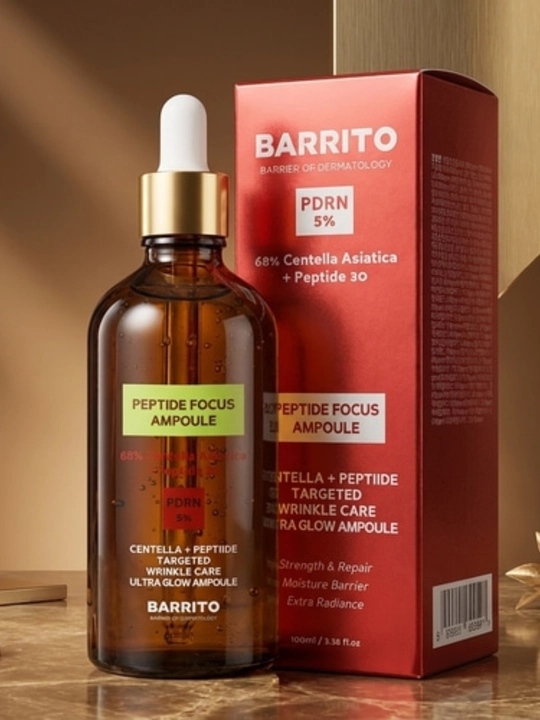 BARRITO Peptide Focus Ampoule 100 мл  антивозраст сыворотка с пептидами лифтинг увлажнение
