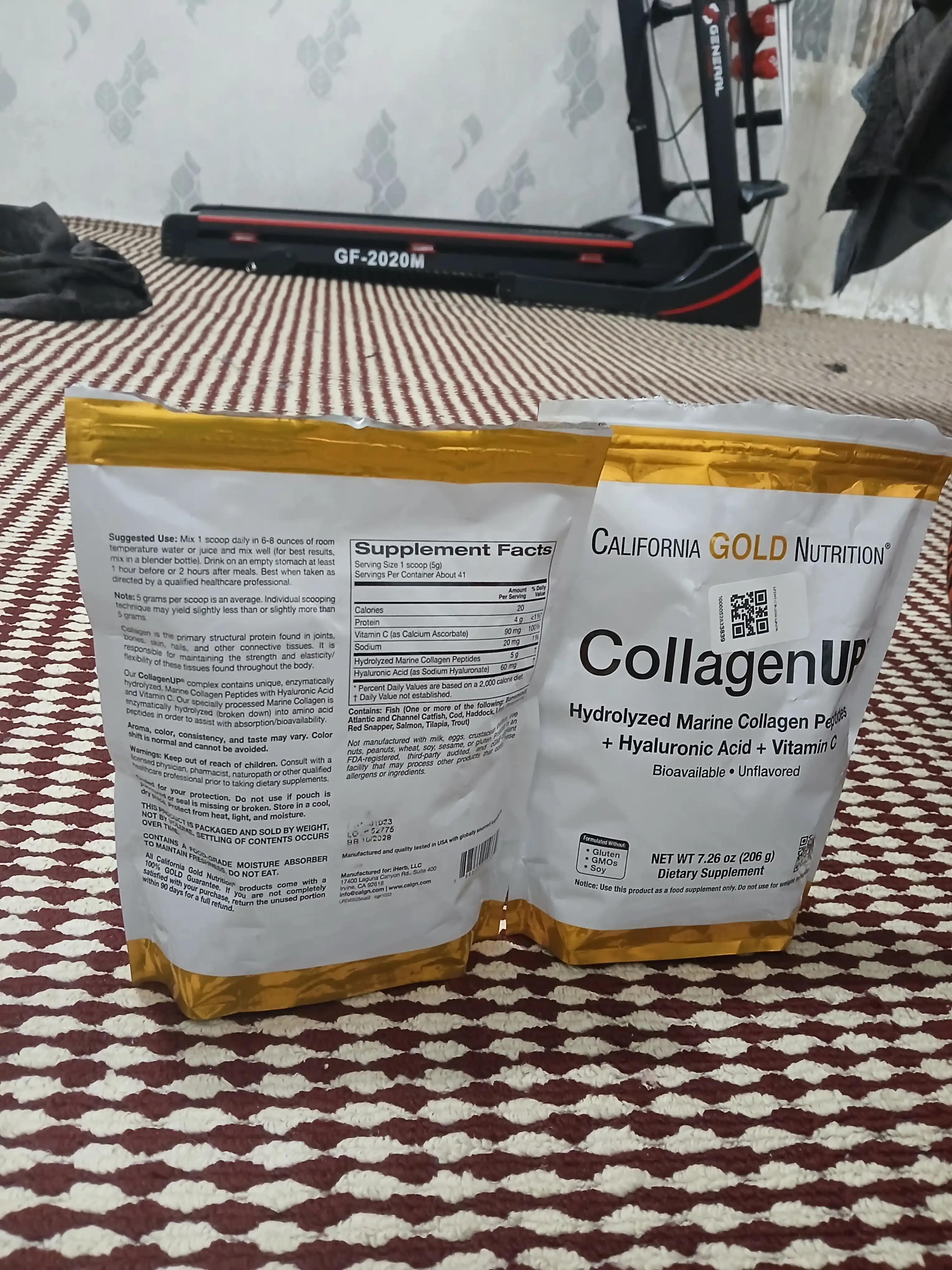 Collagen up marskoy kollagen dengiz kollagen California gold nutrtion