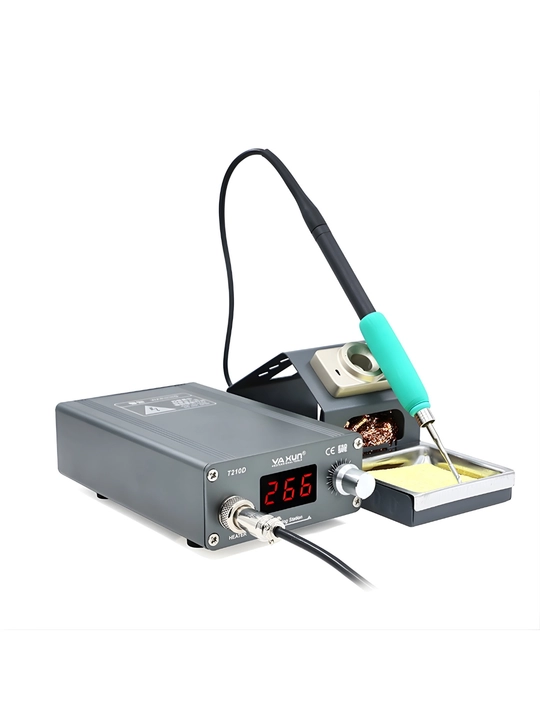 Паяльная станция Yaxun T12/T210D, умная, LED дисплей, быстрый нагрев 