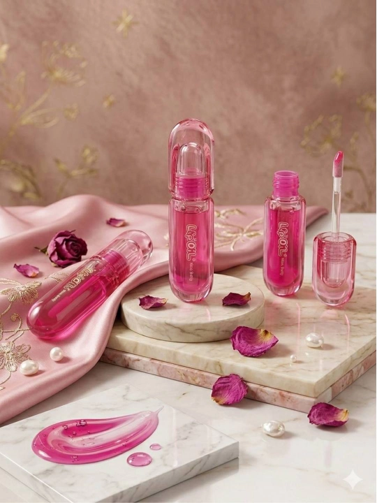 Масло для губ увлажняющее Lip Oil, питательное с эффектом блеска  - 
