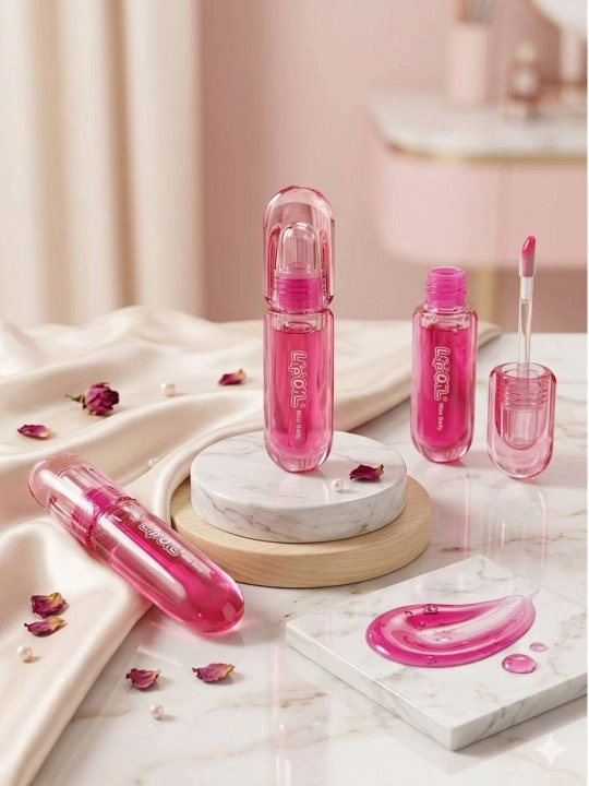 Масло для губ увлажняющее Lip Oil, питательное с эффектом блеска 