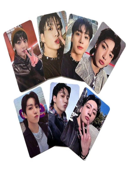To'plam kartalar, 5 dona, BLACKPINK, BTS, JISOO, JENNIE, ROSE, LISA, JUNGKOOK