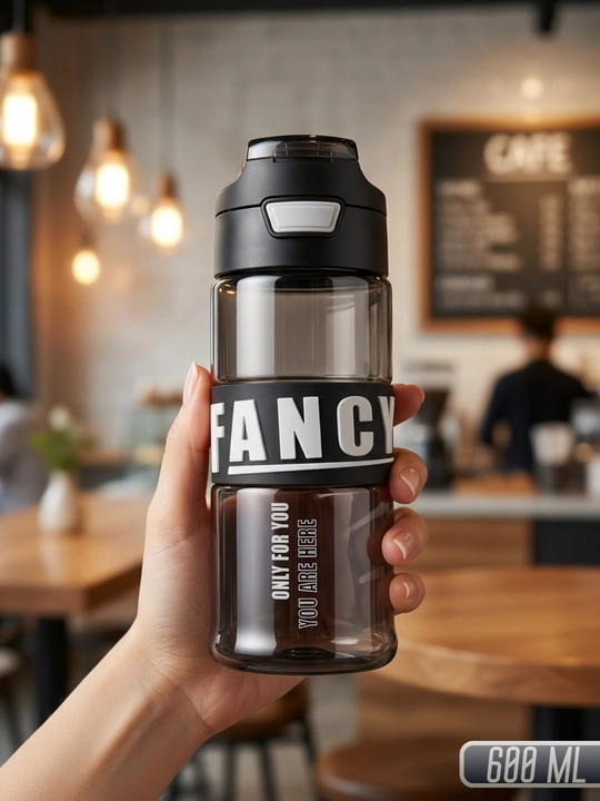 Fancy 600 ML Suv Idishi – Zamonaviy va Amaliy Dizayn - 