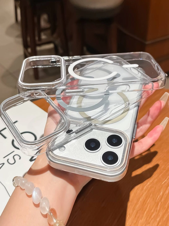 IPhone 17 Pro Max uchun silikon chexol – shaffof, yengil va kamera himoyasi bilan
