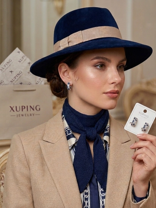 Серьги для девочек и женщин, Xuping
