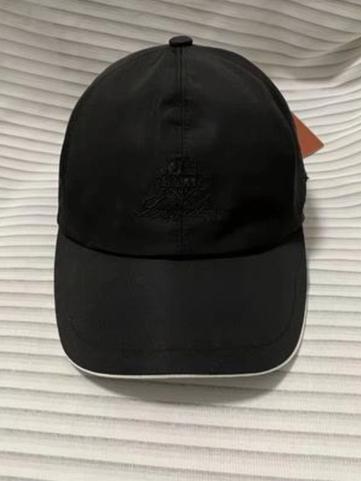 Кепка Loro Piana, с логотипом внутри, удобная регулировка, с биркой Loro Piana — CAPSORG-LOROCAP-ЧЕРН