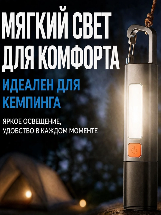 Karabinerli universal chiroq