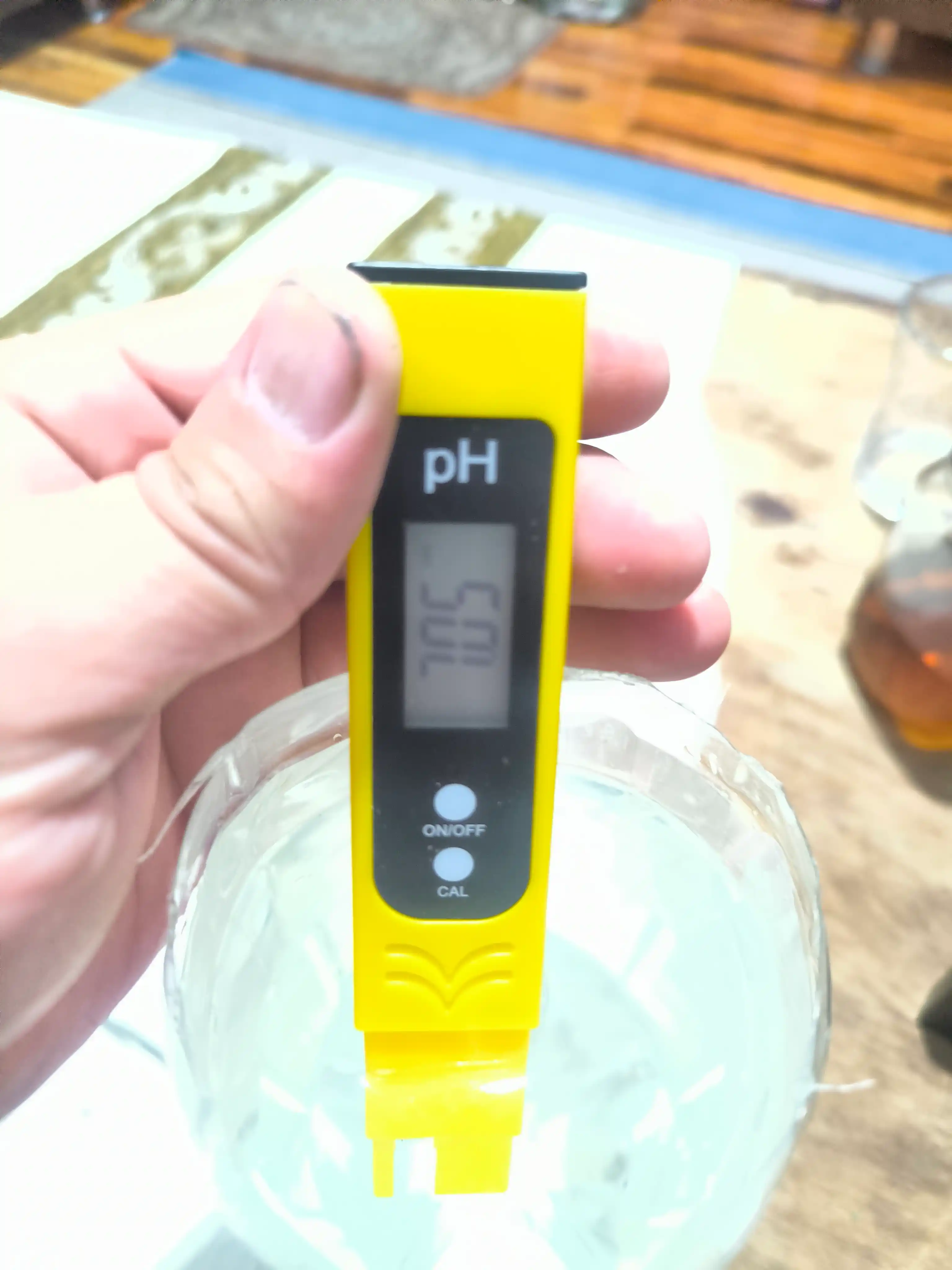 PH метр для воды электронный, 0–14 pH, точность 0,01, 3 буфера 4.01/6.86/9.18pH, кейс