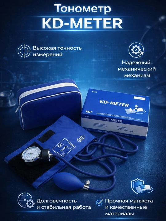 KD-METER® STANDARD mexanik tonometri (sfigmomanometr) - 