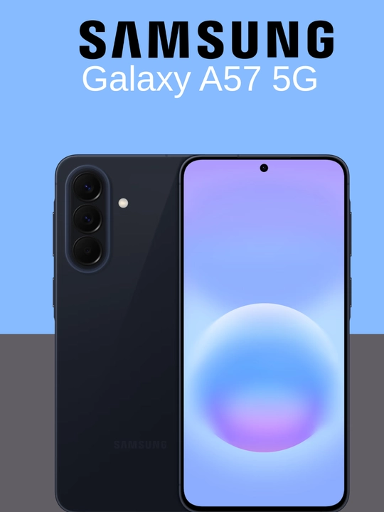 Смартфон Samsung Galaxy A57 5G, три объектива. Одна мощная камера. 6,9 мм - 