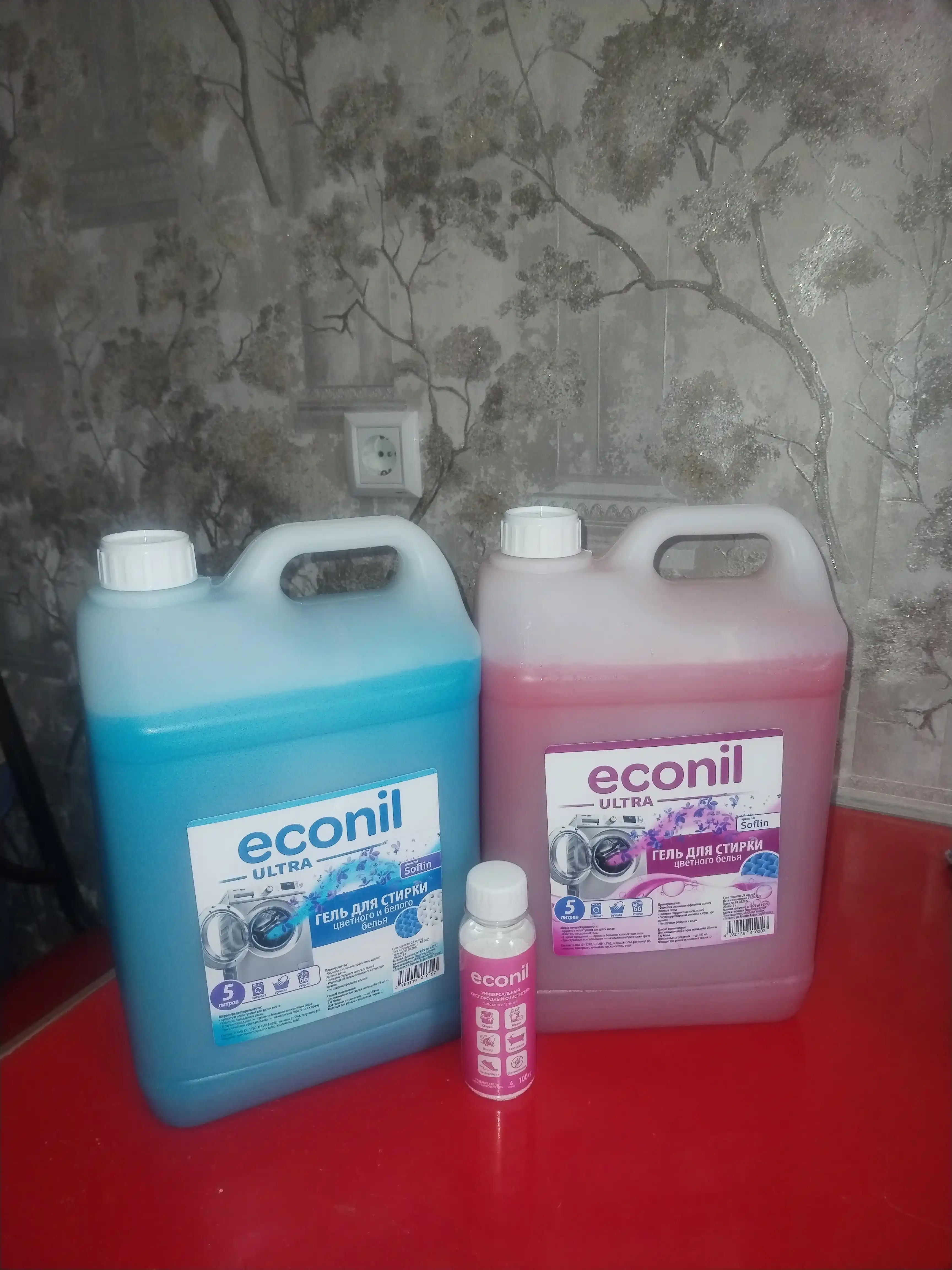 Гель для стирки Econil, 10 л, жидкий стиральный порошок