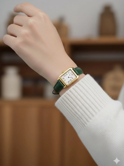 Женские часы Galaxy Quartz_Cartier Quartz — в подарочной коробке — WAXZOUZ-SOATLAR-ТЕМНЗЕЛ