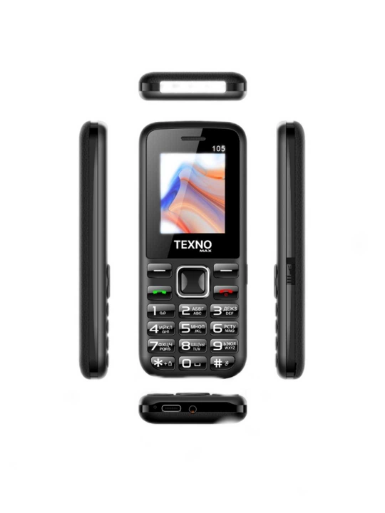 TEXNO MAX 105 кнопочный телефон - 