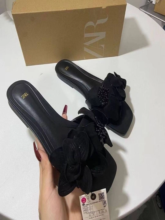 ZARA ayollar shippagi bahor yoz va kuz uchun zamonaviy  va qulay shippak, 36-41 o'lchamlar