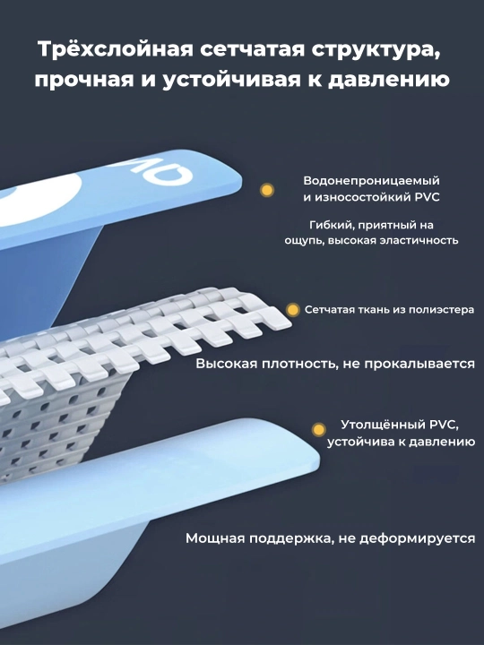 Надувной бассейн на 9 человек — прочный, вместительный, не требует установки