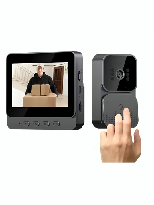 Videodomofon, 2.4G video qo‘ng‘iroq va eshik qo‘ng‘irog‘i kamerasi,
