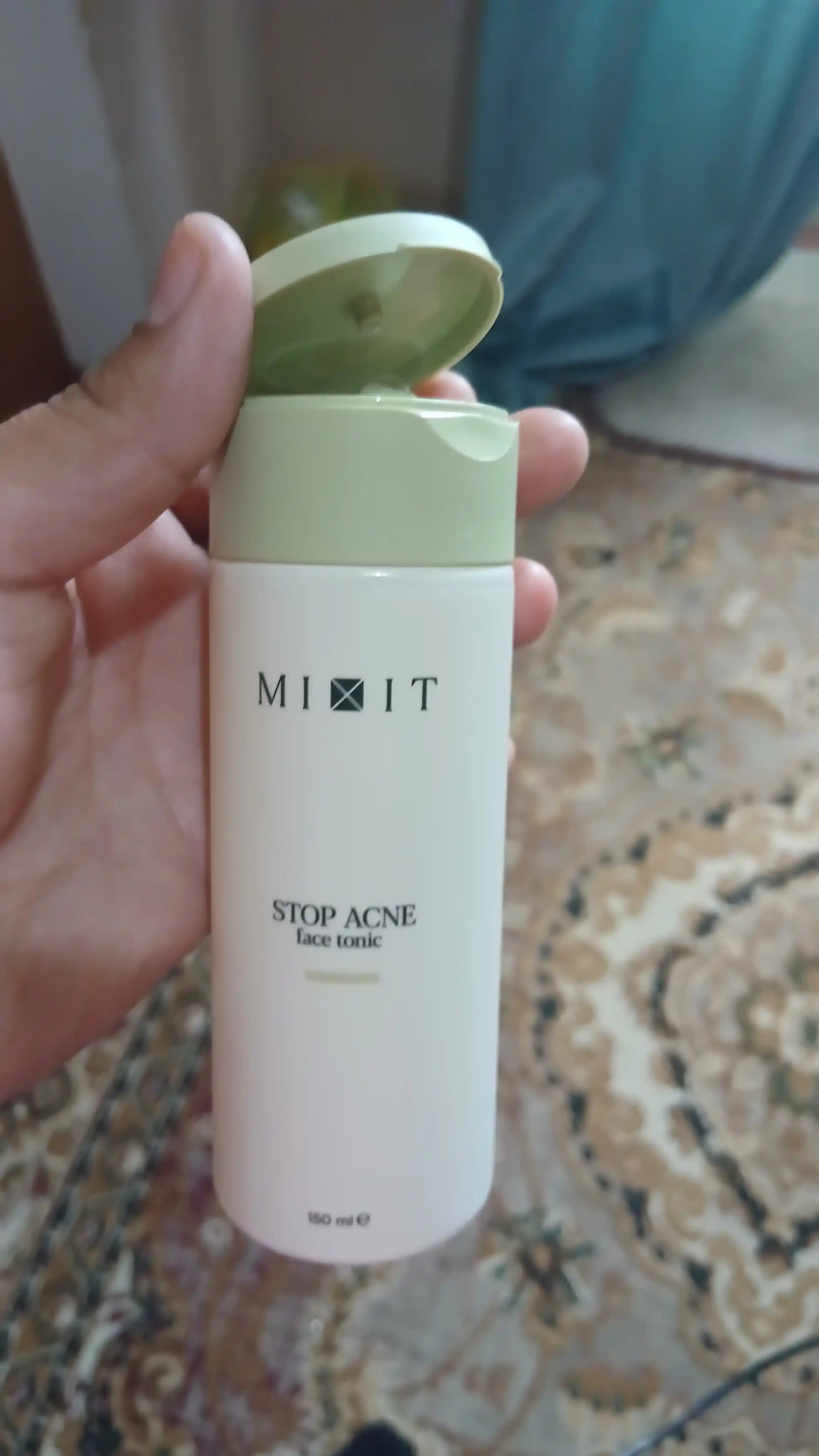 MIXIT Stop Acne очищающий тоник для лица против прыщей, 150 мл