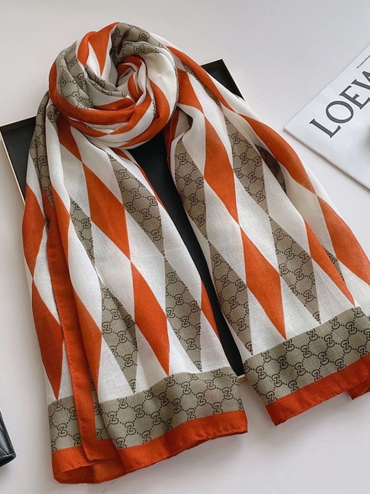 Ayollar ro‘molchasi, sharflar, hijob, ipak, 180x75 sm