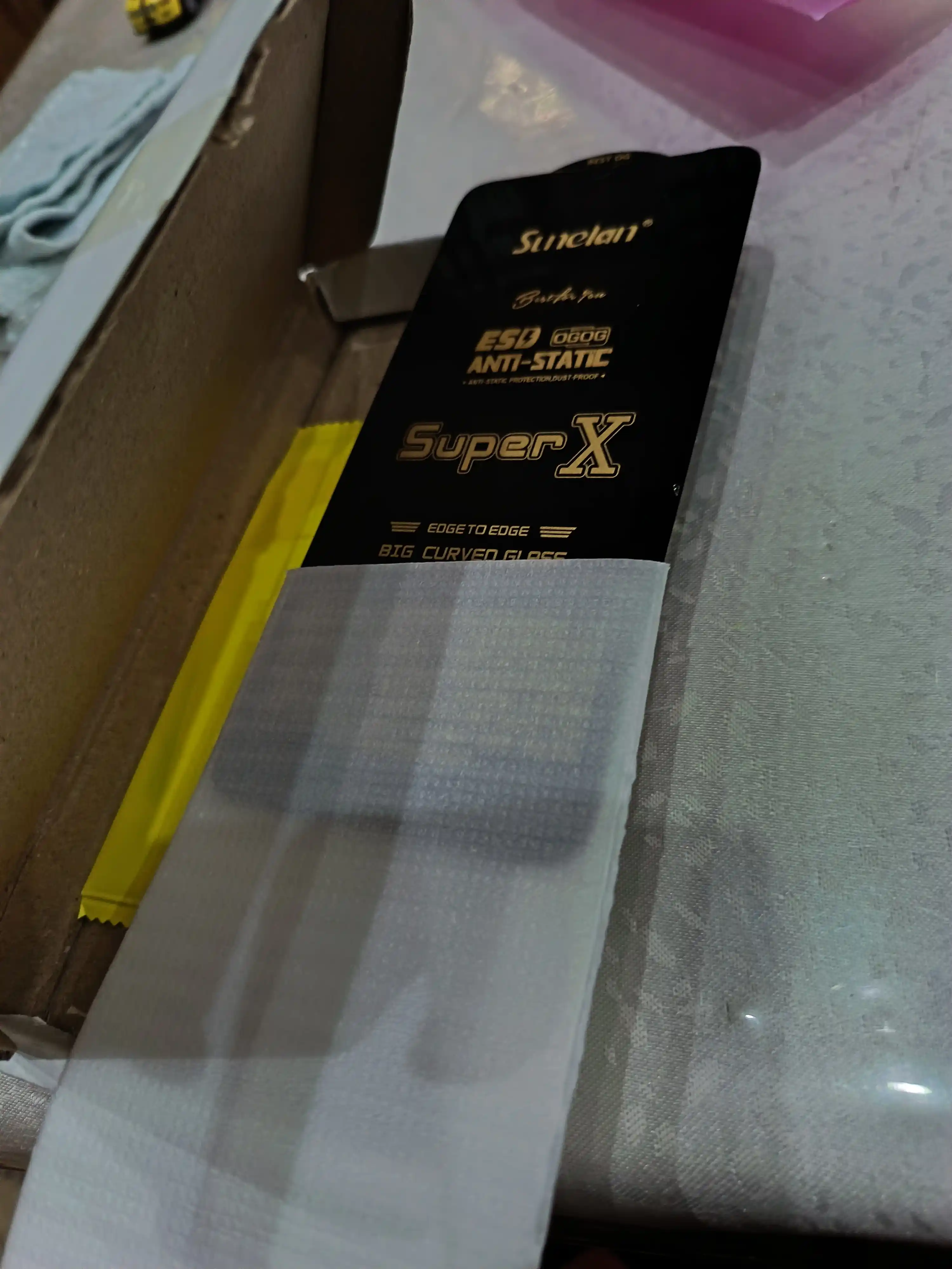 Honor 600, X9D, X7E, 600 lite, Pro, X8D, X7D, 400, X5D, X8B uchun shaffof himoya oynasi