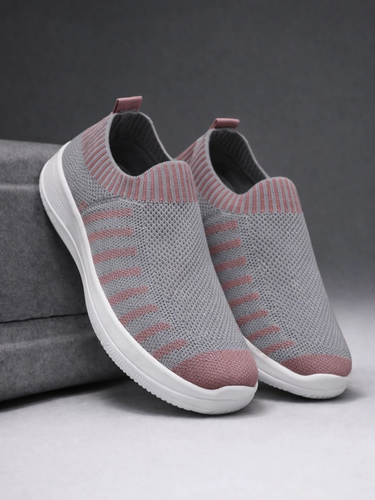 Bolalar trikotaj slip-on poyabzal, nafas oluvchi sirpanishga qarshi bolalar uchun