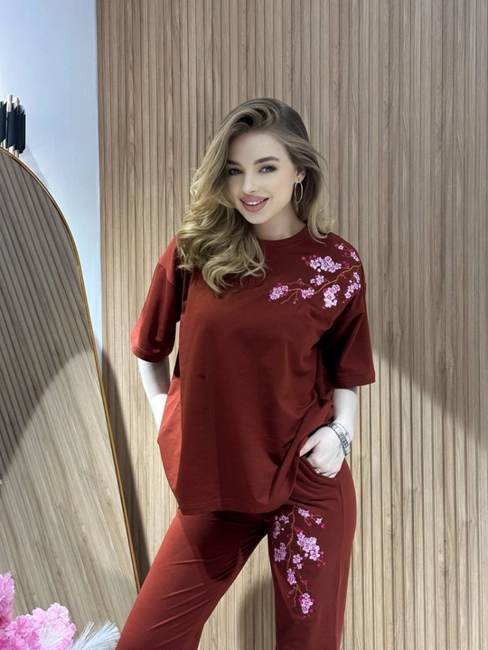 Ayollar to'plami Sakura, dvoyka,sportivni dvoyka, futbolka triko, 46-50