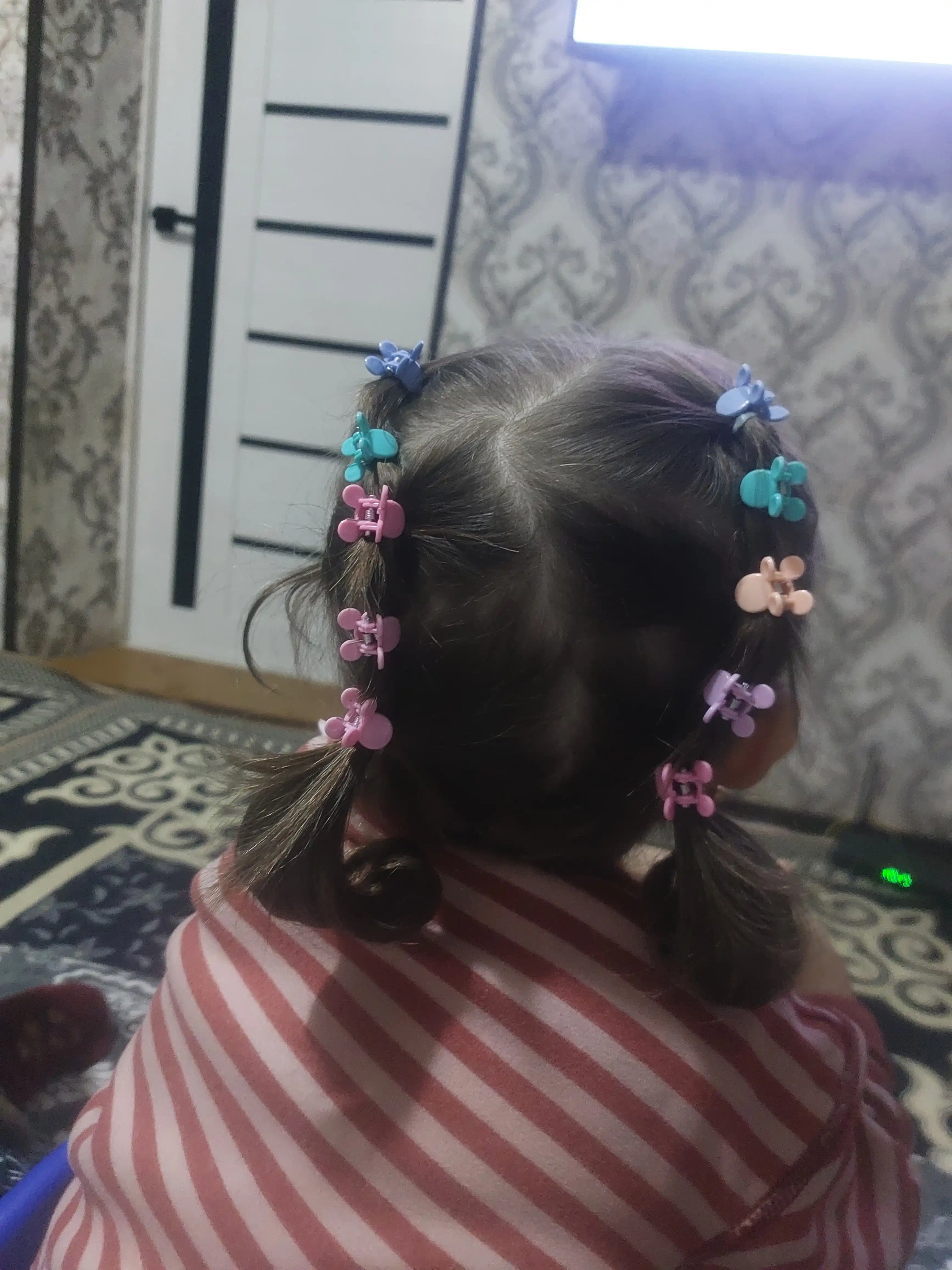 Набор детских аксессуаров для волос в дизайне мороженого