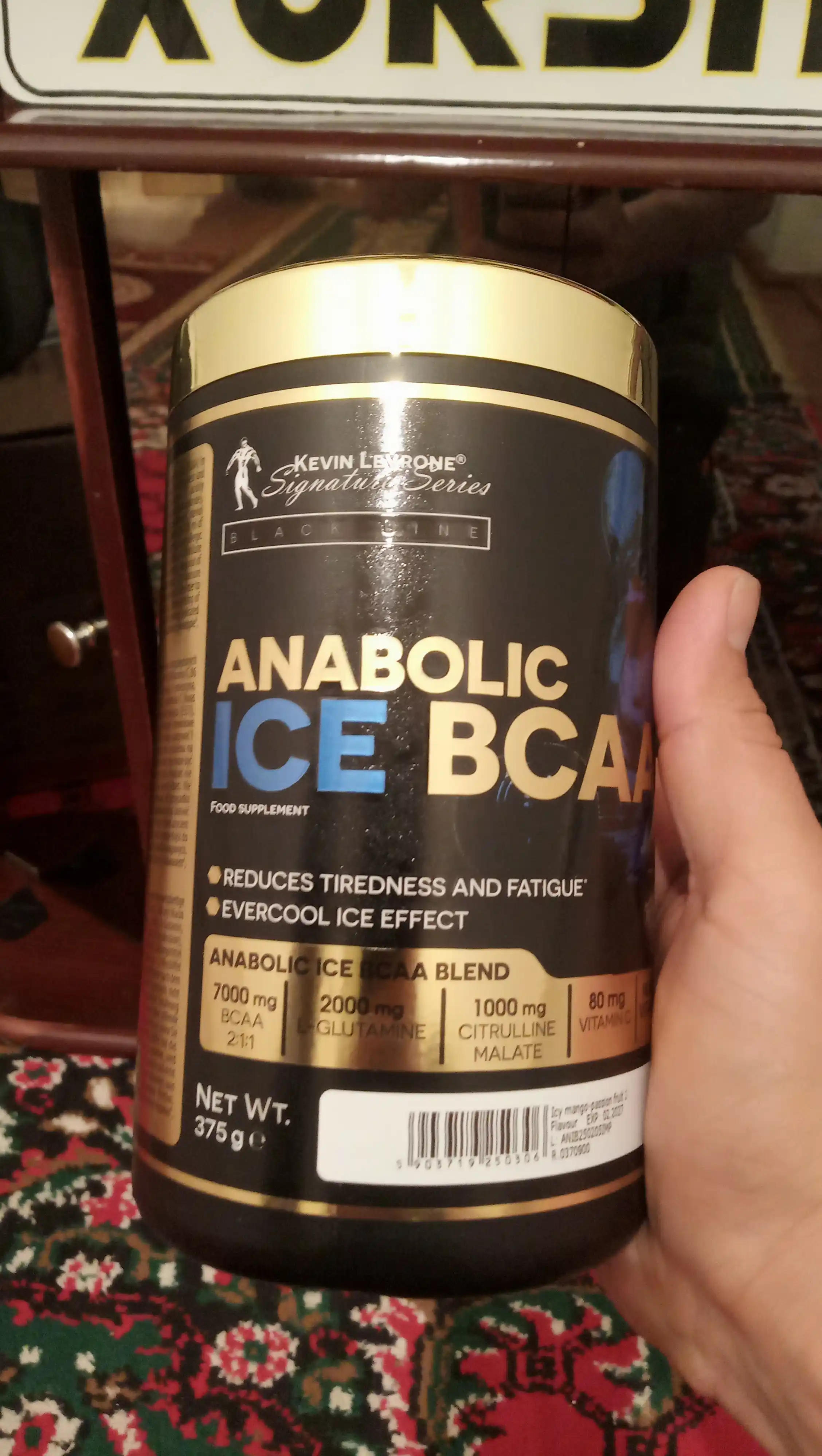 Kevin Levrone Anabolic ICE BCAA, 375 г