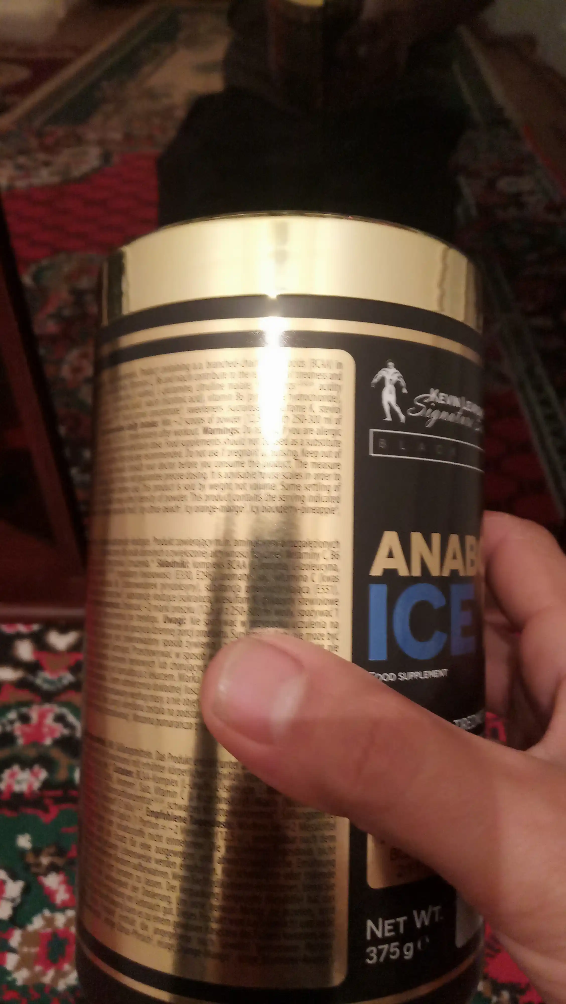 Kevin Levrone Anabolic ICE BCAA, 375 г