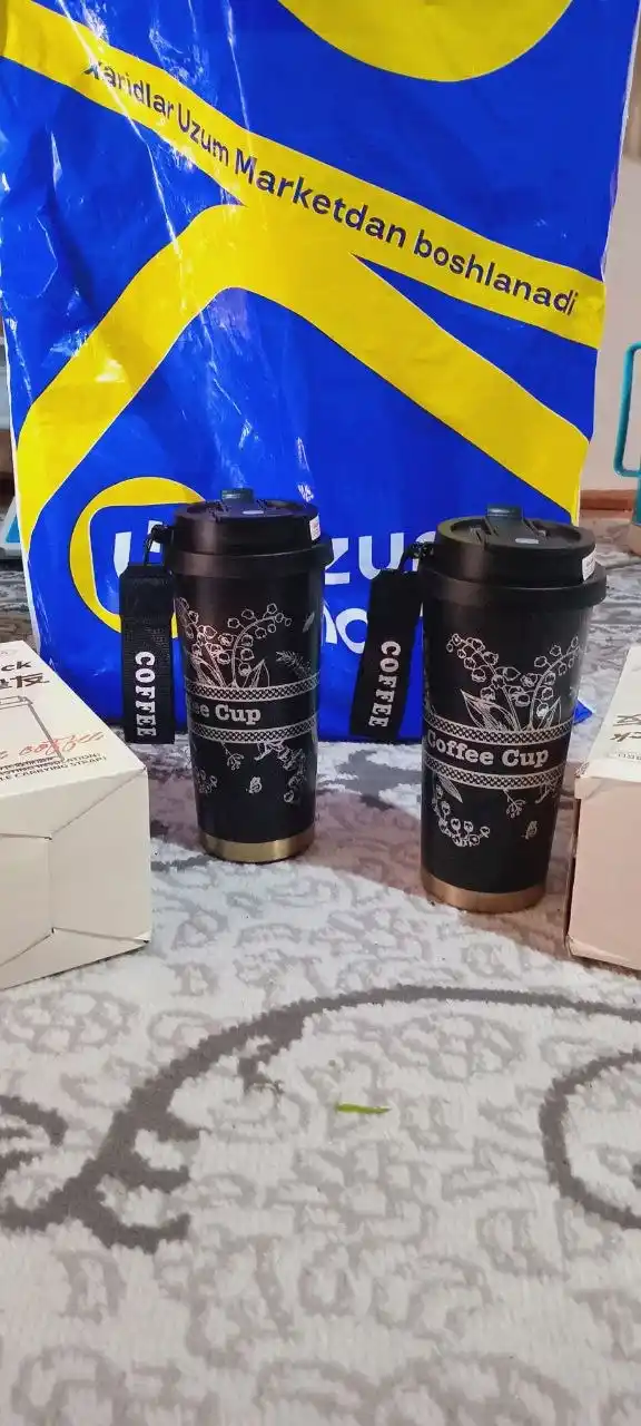 Avtomobil termokrujkasi, termos, kattalar va bolalar uchun stakan, sovg‘a g‘oyasi