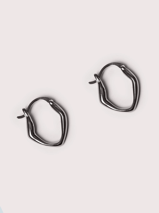 Серьги овальные рельефные JT8601-98270