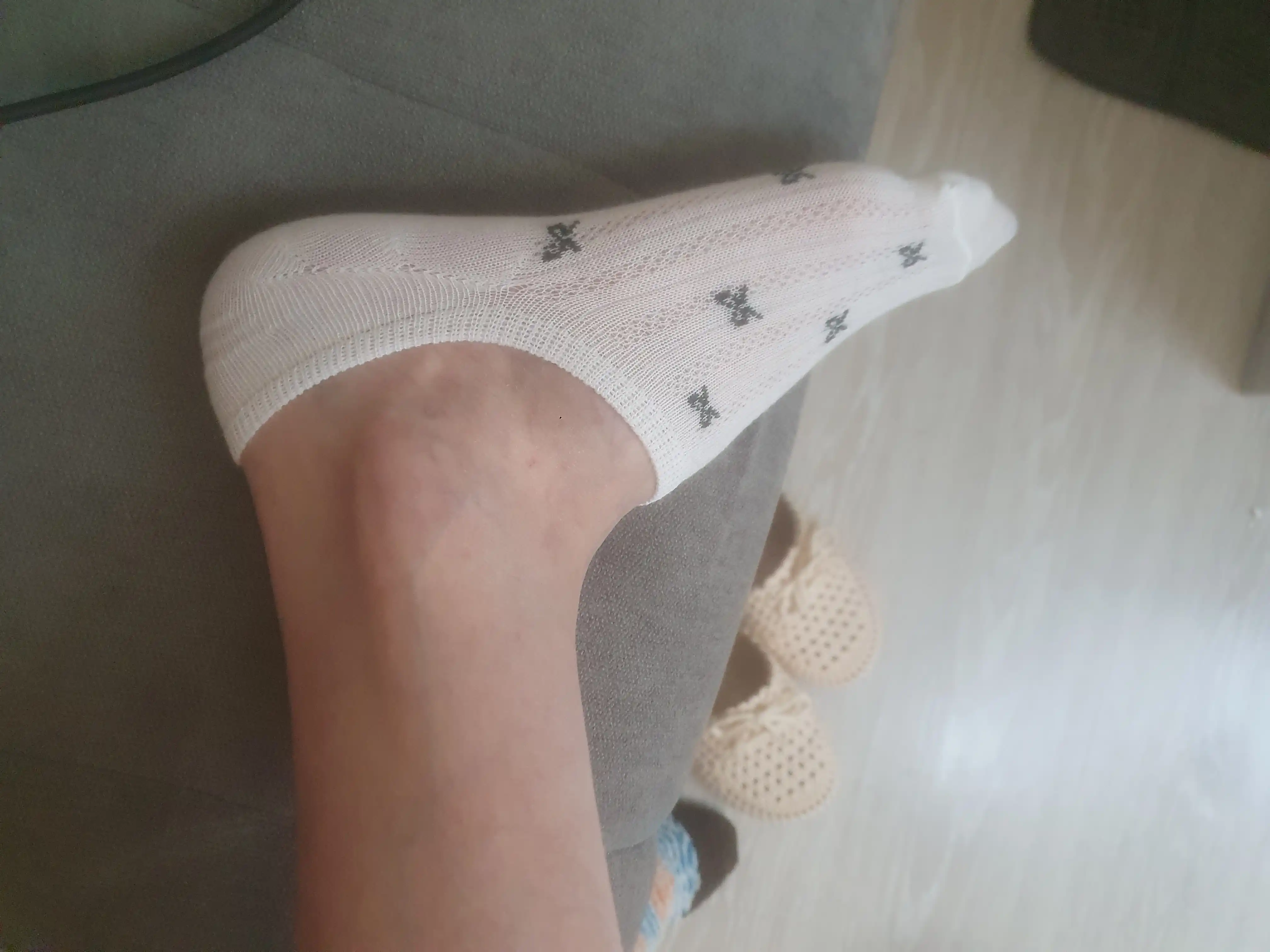 Paypoqlar ayollar uchun, 5 juft, yozgi kalta paypoq, 36-38 o‘lcham