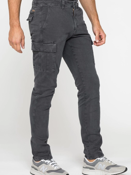 Carrera Jeans erkaklar karго shimlari, gabardindan tayyorlangan, toraygan fason
