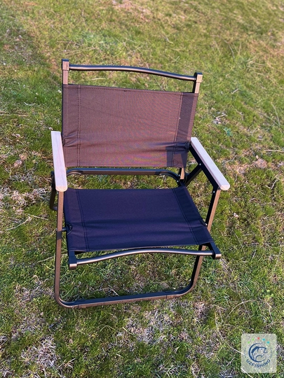 Buklanadigan camping stuli, ixcham va qulay, matoli o‘rindiq, tabiatda dam olish uchun