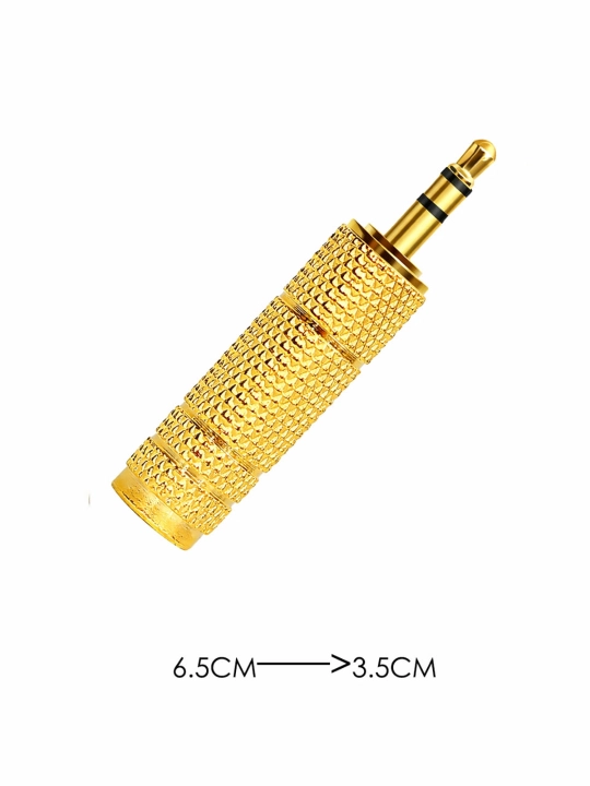 3.5 mm (Mini Jack) → 6.3 mm (Jack) stereo adapter va teskarisi