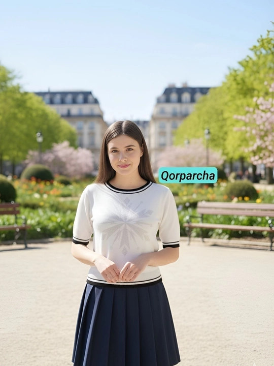 Ayollar va qizlar uchun yengsiz yozgi bluzkalar (koftalar) - 
