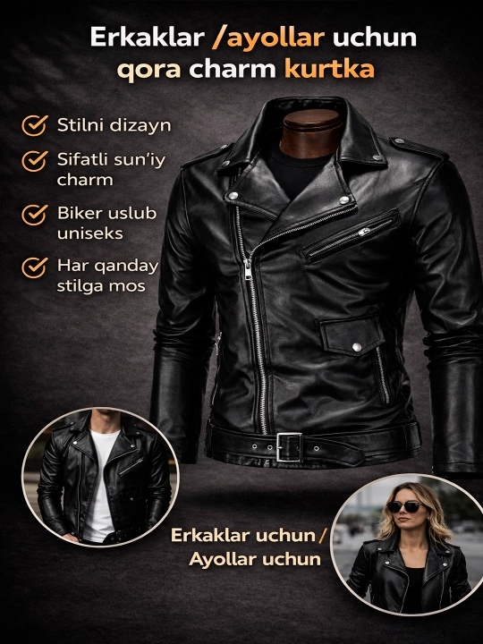 Erkaklar va ayollar uchun ustki kiyim koja, bahor, kuz