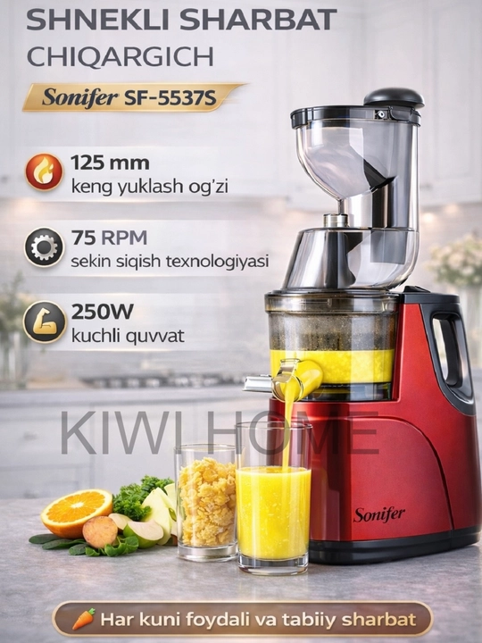 Shnekli sharbat chiqargich Sonifer SF-5537, SF-5546 Auger - 
