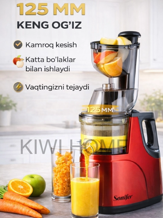 Shnekli sharbat chiqargich Sonifer SF-5537, SF-5546 Auger