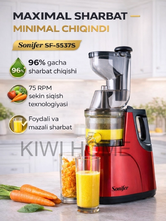 Shnekli sharbat chiqargich Sonifer SF-5537, SF-5546 Auger