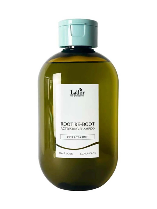 Шампунь для жирной кожи головы Lador Root Re-Boot Activating Shampoo Cica & Tea Tree