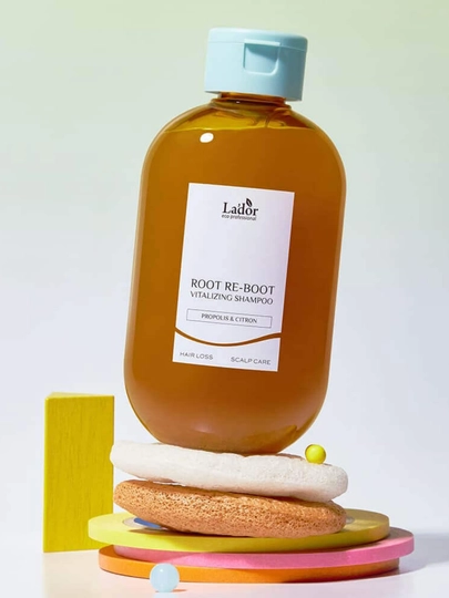 Шампунь для волос LADOR ROOT RE-BOOT VITALIZING SHAMPOO PROPOLIS & CITRON