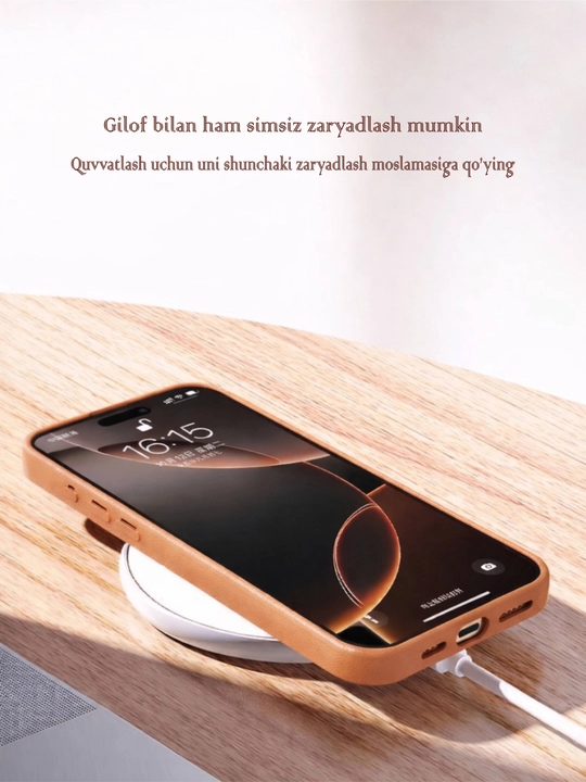 IPhone XR, X, XS, XS Max, 12, 13, 15, 16, Pro, Pro Max uchun g'ilof