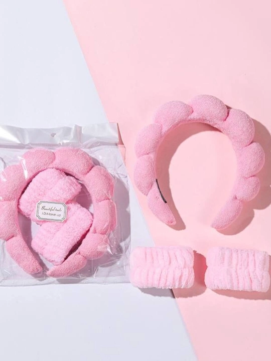 Beauty набор 5в1 для макияжа и ухода за лицом, набор аксессуаров, ободок 