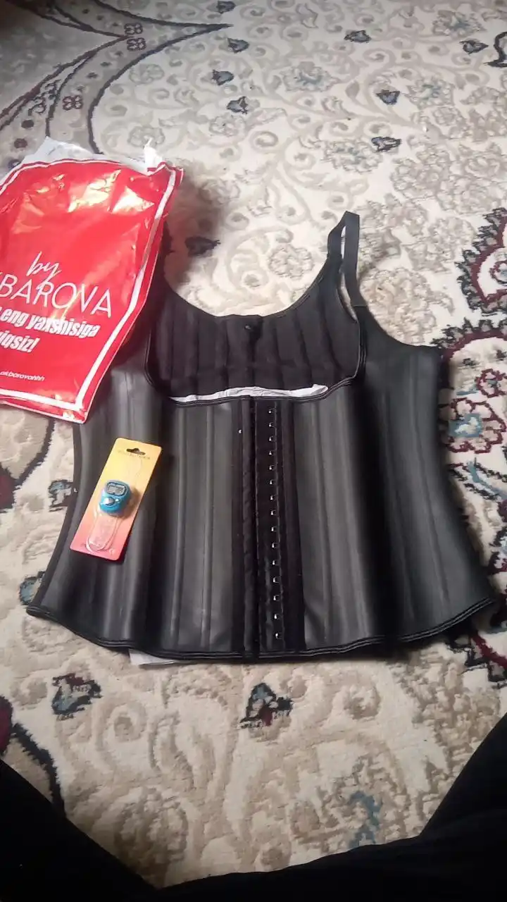 Ozdiruvchi tortuvchi lyamkali korset, qorin, bel va orqa uchun, Akbarova Xonzoda